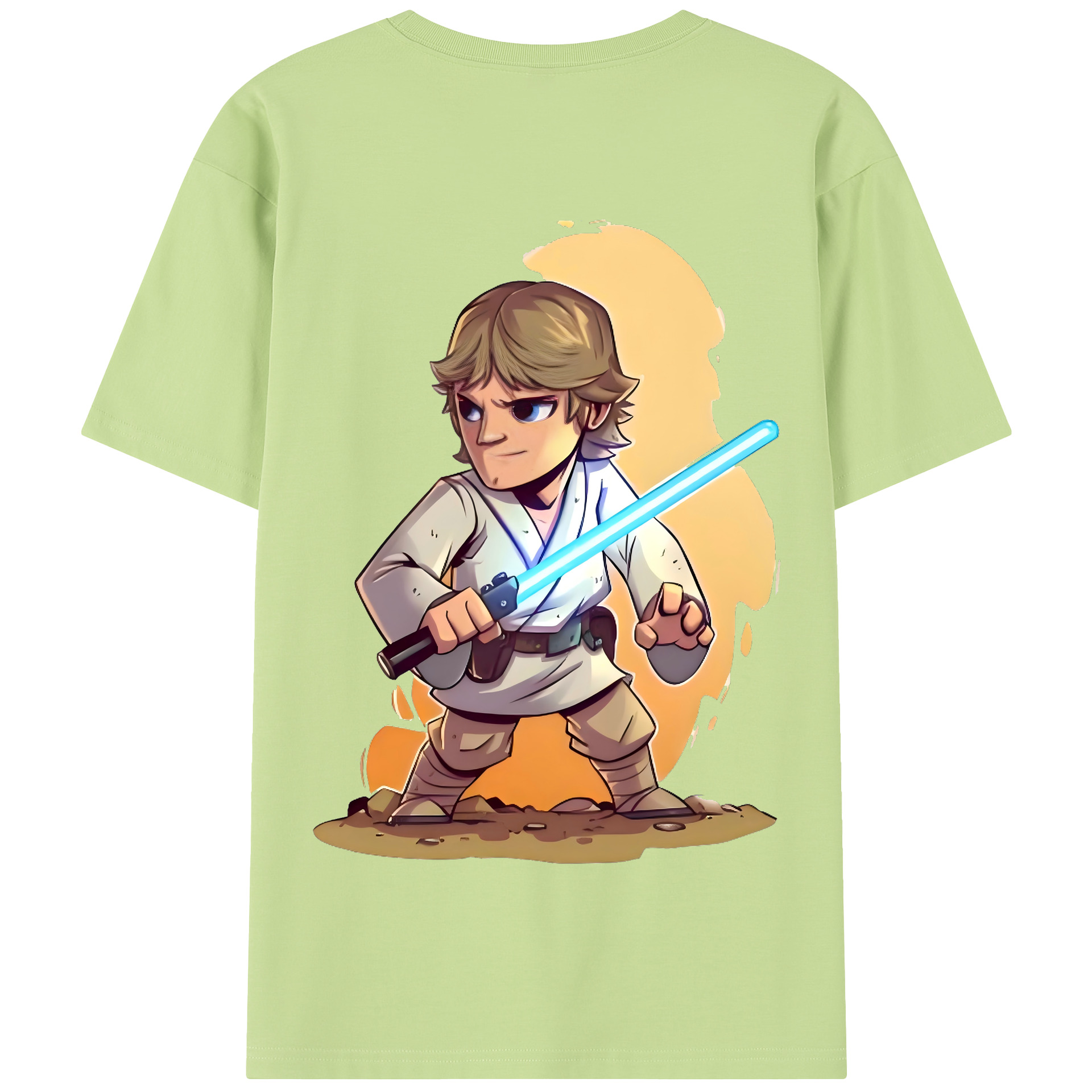 （画像用） スター・ウォーズ Star Wars 綿100％半袖Tシャツ（背面プリント）